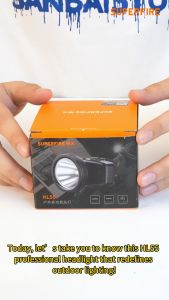 SUPERFIRE LED Headlamp Type-C Rechargeable Super Bright Headlight Lampu Suluh Kepala Powerful Head Torchlight Long-range Camping Fishing Light HL55