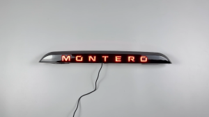 Mitsubishi Montero 2nd Gen2 Trunk Lid With Led Light 2008 to 2015 Chrome / Black