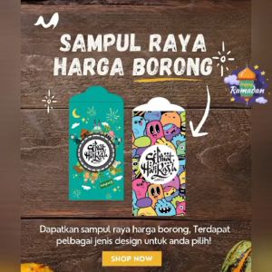 [ HQ 2025 ] LOVELY SAMPUL RAYA CANTIK COMBO 35+5 FREE l ANGPAO MONEY ENVELOPE #MENAAMI