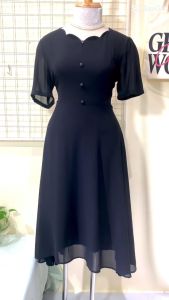 BỎ MẪU - Đầm Trung Niên Thiết Kế  Vải Voan Chiffon Cao Cấp Cho Mẹ U40 U50 U60  tm184