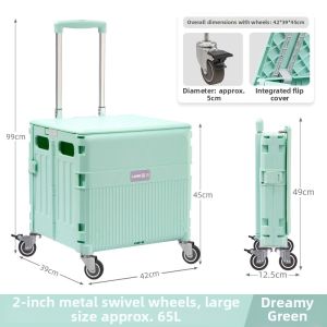 LOHE | Folding Multi-purpose Cart for Outdoor Camping Shopping