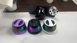 Magnetic Bluetooth Speaker With Rgb Lighting Multi-Functional Portable Speaker With Wireless Pairing Fast Charging and HD Sound Quality