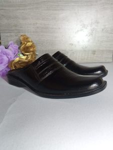 Sandal kulit sapi full pria terbaru dan murah/ Sandal selop kulit cowok