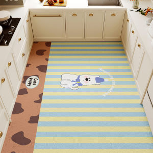 YINSHANG | Waterproof Non-Slip Easy Clean PVC Leather Floor Mat