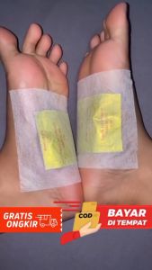 ORJ [BISA COD TERMURAH] Koyo Kinoki Detox Penyerap Racun Foot Pads KINOKI Gold Foot Patch Koyo Detox Kaki
