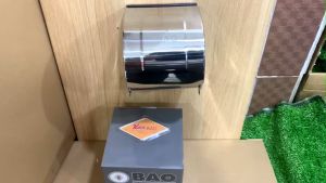 Hộp đựng giấy vệ sinh Inox Bảo KAG-BAO351 kín nước Móc giấy toilet SUS304 inox dày dập khuôn cao cấp thiết kế tuyệt đẹp
