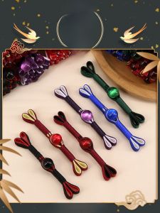 กระดุมตกแต่งแบบจีนย้อนยุคสำหรับเสื้อผ้าผู้หญิงทำมือ กระดุมจีนโบราณแบบติดกระดุมเดี่ยวสำหรับเสื้อผ้าและเครื่องประดับ