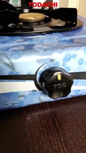 Todachi Kompor Gas 2 Tungku Burner Kuningan Tipe T-522A Elegan Gas Elpiji (LPG) / Gas Alam (LNG)