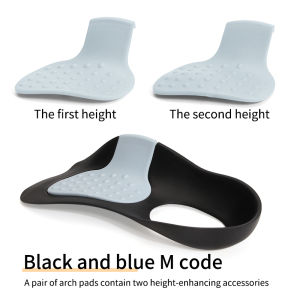 Orthopedic Arch Support Insoles for Flat Feet Plantar Fasciitis Pain Relief for Men & Women Work Boots Sports Shoes