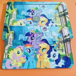 XIAOSHUGUOGUO | Educational Wooden Jigsaw Puzzle for Children Aged 3-8