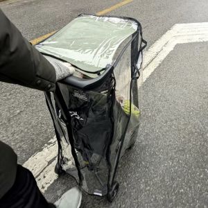 Universal Baby Stroller Rain Cover Windproof Dustproof Portable Pocket Car Walking Child Monster Baby Buggy Weather Resistant