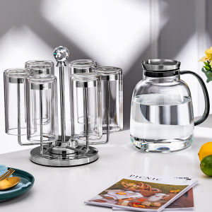 XIZHE | Heat Resistant Double Layer Insulation Glass Cup Set