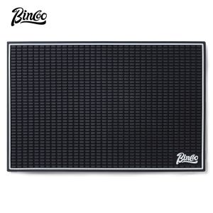 BINCOO Coffee Bar Storage Mat Filter Pad Italian Coffee Utensils Pressed Powder Cloth Pad Thickened Foldable