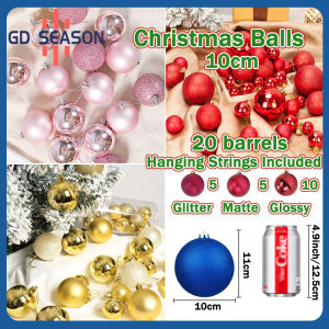 10cm Christmas Balls Christmas Tree Decorations Xmas Christmas Gift