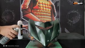 Sơn xịt Samurai Chính Hãng màu Xanh Rêu  - Y9393*. (cần lót nền 124) 400ml.