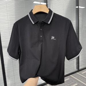 Áo Thun Polo Tay Ngắn Mùa Xuân Hè Thường Ngày Thời Trang Thành Phố Cổ Điển Cổ Polo Trẻ Trung Thoải Mái Đa Năng Cho Nam