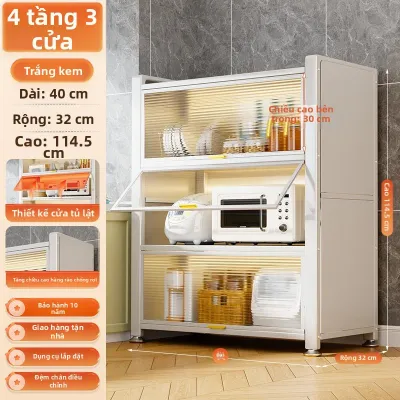 Tủ Lưu Trữ Bếp Chống Bụi Đa Năng