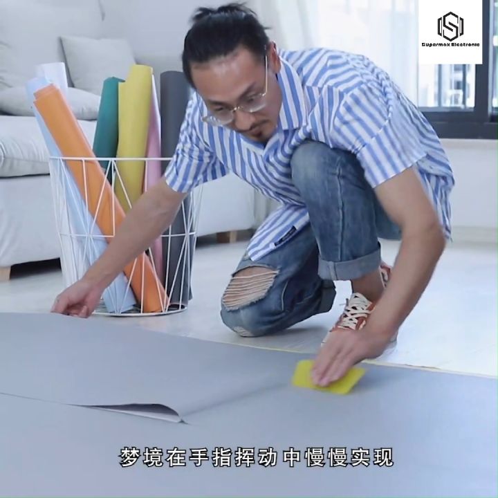 Supermax Wallpaper  grey Checkered 5D Triangle Design Quality Self Adhesive Waterproof PVC Wall Sticker Decor Decoration Paper Design For Closet Cabinet Door Table Furniture Home Office Living Room Bedroom Toilet Bathroom Restaurant Background