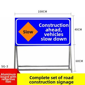 YUANTANG | Traffic Warning Sign Construction Safety Marker Reflective Folding