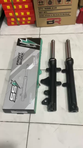 Super Speed Stock Front Shock For Aerox 155 (Black)