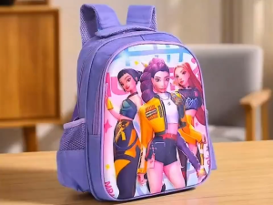 14 inch 3D kids patterned backpacks for boys school bags