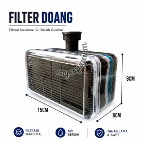 Semi Undergravel Honeycomb Filter Aquarium Busa Filter 8D