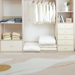 Túi đựng quần áo đựng chăn chất liệu cotton và vải lanh miệng khóa kéo nhiều size dễ gấp gọn Akii Home TD93