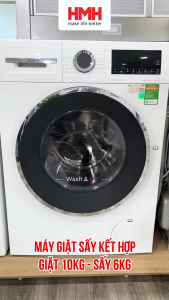 Máy Giặt Sấy Kết Hợp Bosch HMH.WNA254U0SG 10/6kg Series 6 - Bảo hành 36 tháng