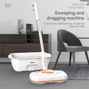 ZHUOLESHI | Wet and Dry 2 in 1 Electric Mop with Water Tank