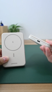 【3C Certified CCC】UGREEN 10000mAh Magnetic Wireless MagSafe PowerBank 20W PD Fast Charge 15W Powerbank PB561 Ugreen Powerbank