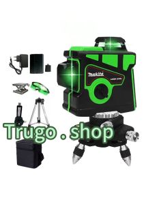 เรเชอร์ระดับ360 MAKITA เลเซอร์ระดับ แถม แว่นตา + กล่อง 12 Lines Green Laser Level แถม แว่นตา + กล่อง เครื่องวัดระดับเลเซอร์ เลเซอร์ 3 มิติ เลเซอร์ระดับ - Lazada
