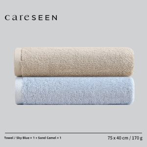 KANGERXIN | Soft and Absorbent Egyptian Cotton Face Towel 2 Pieces