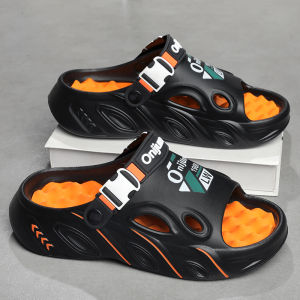 Mens Summer Massage Slippers Indoor Outdoor Leisure Soft Bottom Anti-slip Driving Slippers Large Size Sandals Comfortable Slip-On Shoes
