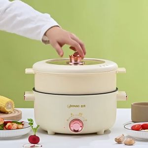 G-Wind 📢 ถูกที่สุด!!! หม้อไฟฟ้า อเนกประสงค์ หม้อไฟฟ้า พร้อมซึ้ง หม้อต้มไฟฟ้า หม้อสุกี้ชาบู หม้อชาบู หม้อทอด แกงต้ม ผัด LK