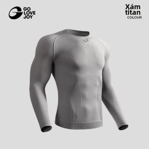 Golovejoy | Áo Chạy Bộ Co Dãn Định Hình Cơ Bắp Khô Nhanh