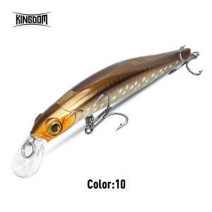 Kingdom Sinking Minnow Bait 60 80 95 105mm Vibrate Sinking Jerkbati Swimbait Magnet Trasnfer Long Casting Hard Fishing Lure