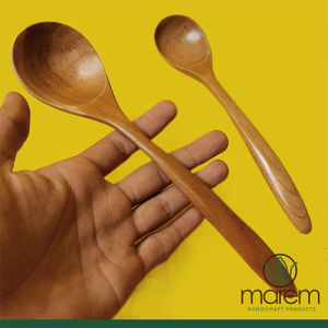 CINTUNG SENDOK SAYUR KAYU JATI | WOODEN SOUP SPOON