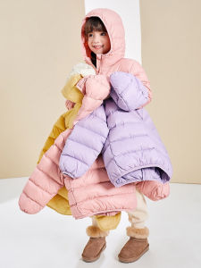 New 2025 Kids Lightweight down Jacket Childrens Winter Coat Boys Girls Short Hooded White Duck Feather Outerwear