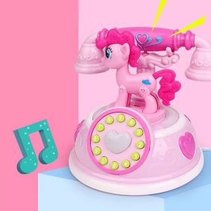 MAINAN PHONE LITTLE PONY MAINAN ANAK TELEPHONE KUDA PONY MAINAN