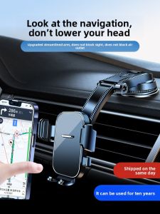 MONLEYTA | Universal Car Mount Holder Germany New 2024 Adhesive Navigation Stable Mobile Phone Stand For Dashboard And Air Vent