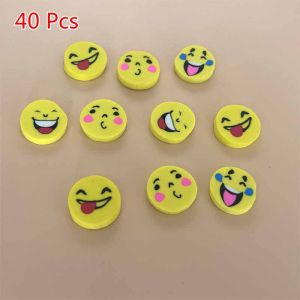 40 Pcs Mini Desk Rubber Eraser Office Correction Supplies Stationery Cute School Small Eraser Classroom Student Lovely Prizes