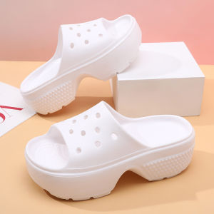 Casual Thick Bottom Sandals Womens Outdoor Beach Shoes Anti-Slip Soft Sole Sporty Slip-On EVA Material Comfortable Summer Slippers