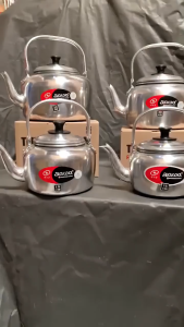 Maspion Teko Cor Super Ceret Ketel Alumunium Masak Air Panas 2 3 4 5 6 7 9 Liter Ukuran 16 18 20 22 24 28 cm - RD