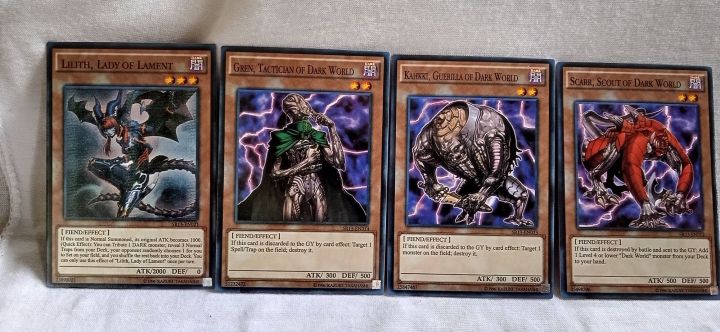 Dark World Monsters Singles (Class A)Yu-Gi-Oh Trading Card Game | Lazada PH