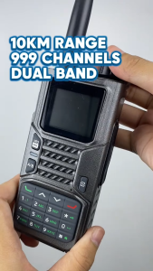 BAOFENG RD-55PRO 10W GPS Walkie Talkie Long Range 999CH Multi-Band  AM/FM Radio Bluetooth APRS USB Type-C Charging Wireless Two Way Radio