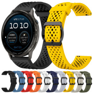 22mm Breathable Strap For Garmin D2 Air X15/Venu 4 3 2/Forerunner 570 47mm 265 255 Music Vivoactive 4 Watch Band Sports Bracelet