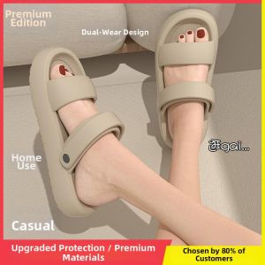 YUYOU | Slippers Anti-Slip Heeled 2-Way Wearing