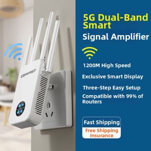 Comfast | Signal Booster Amplifier 5G Dual Band Router WiFi6 Extender 1500M