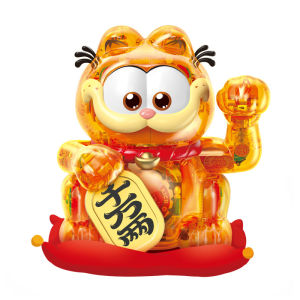 FEIMI | Officially Licensed Fortune Cat Hand-Waving Assembly Building Blocks