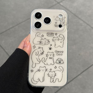 SENBO | High-end and Stylish Cat Line iPhone 17 Pro Max Case